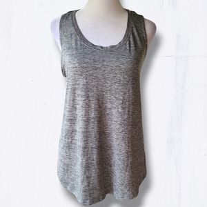 Athletic Works Gray Racer Back Athletic Top Size Small